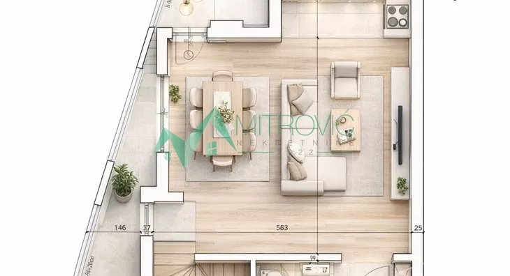 Trosoban stan | 4zida