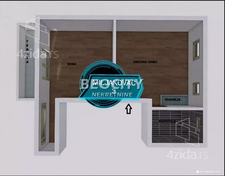 Jednoiposoban stan | 4zida