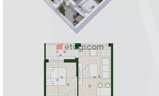 Dvosoban stan | 4zida