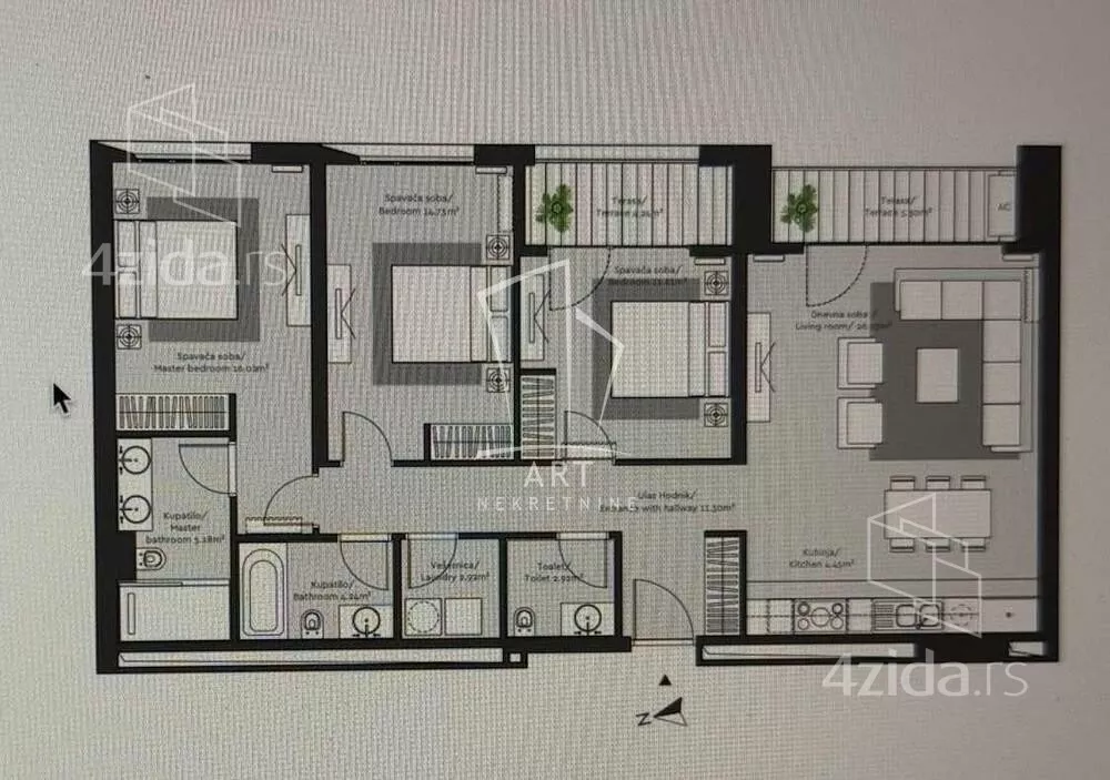 Četvorosoban stan | 4zida