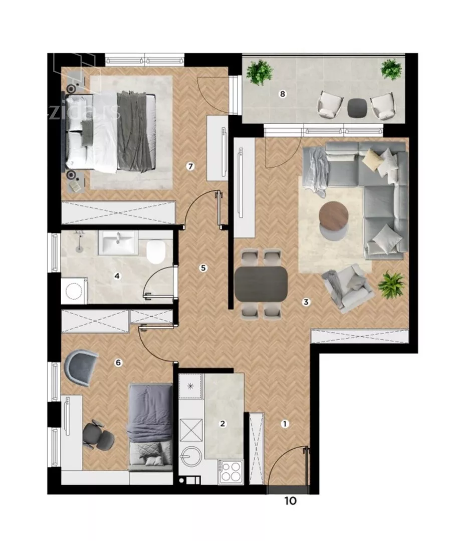 Dvoiposoban stan | 4zida