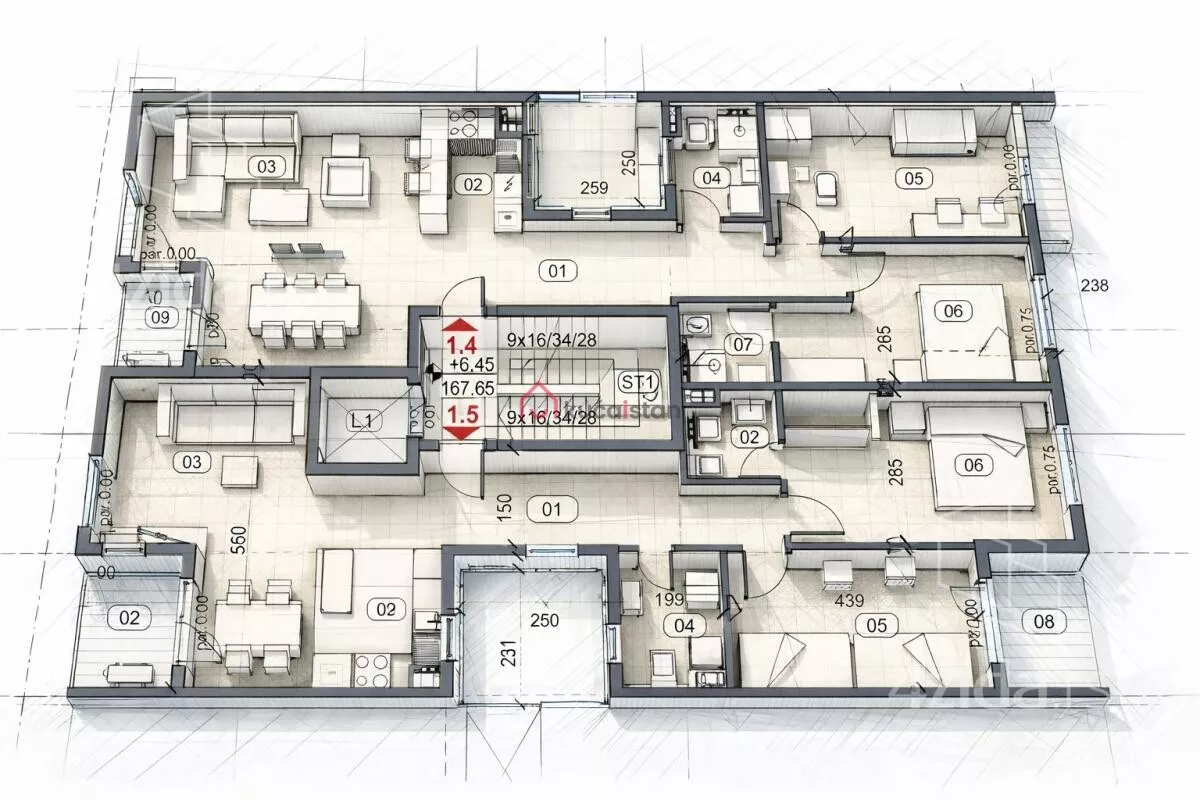 Trosoban stan | 4zida