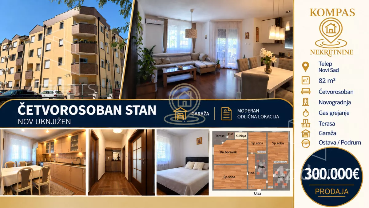 Četvorosoban stan | 4zida
