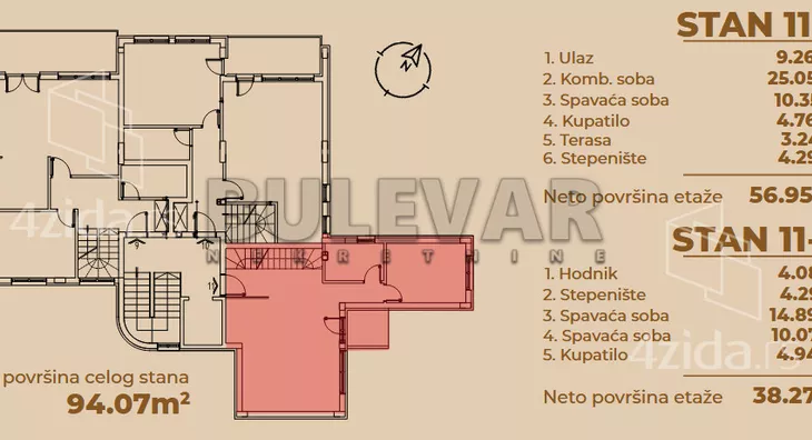 Četvorosoban stan | 4zida
