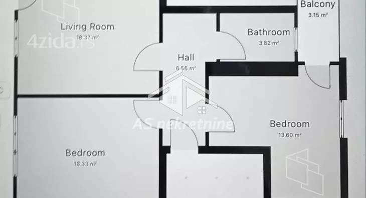 Trosoban stan | 4zida