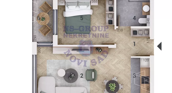 Dvosoban stan | 4zida