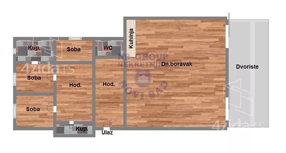 Četvorosoban stan | 4zida