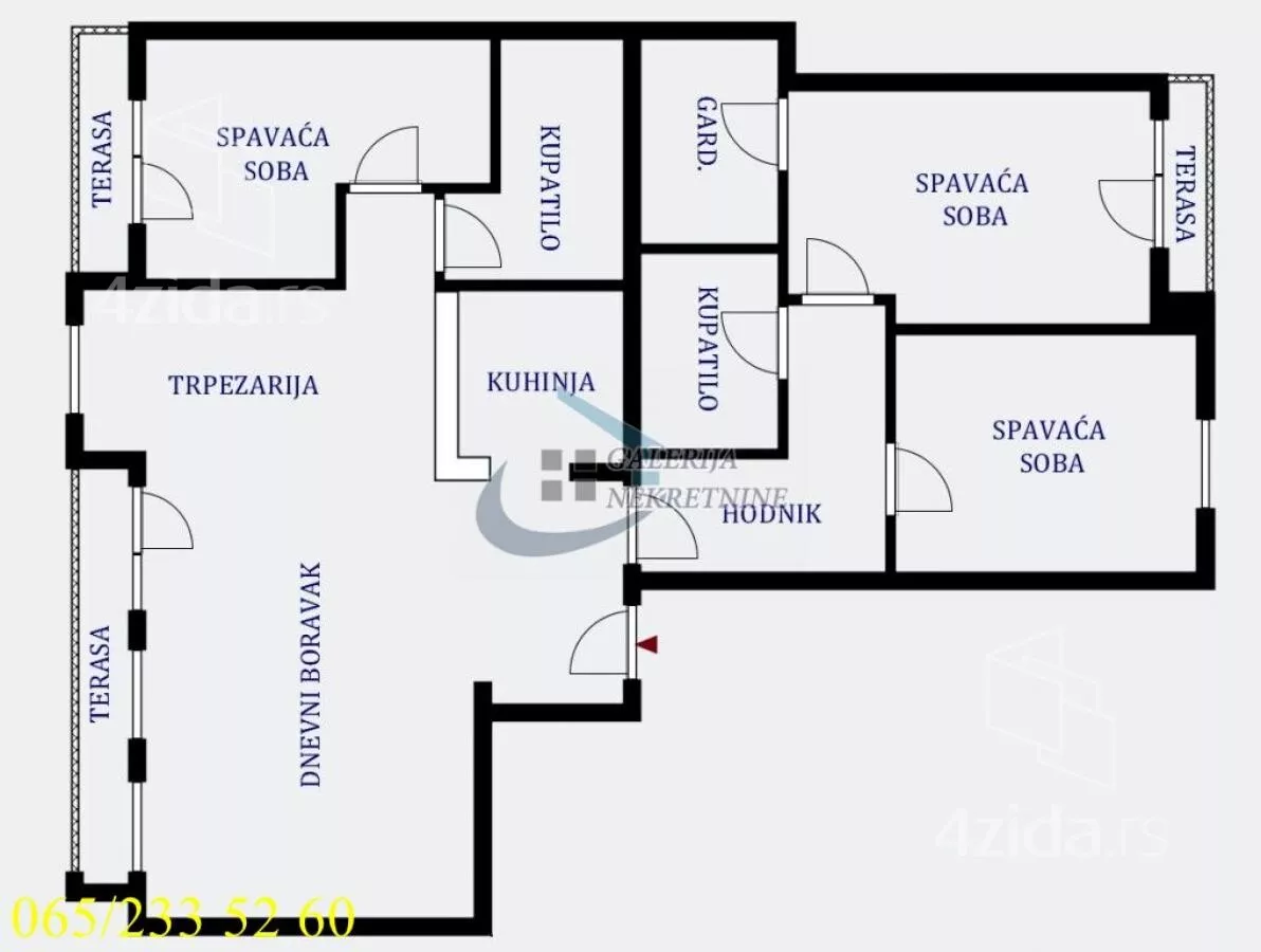 Četvorosoban stan | 4zida