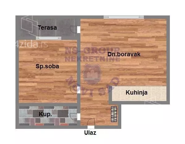 Dvosoban stan | 4zida