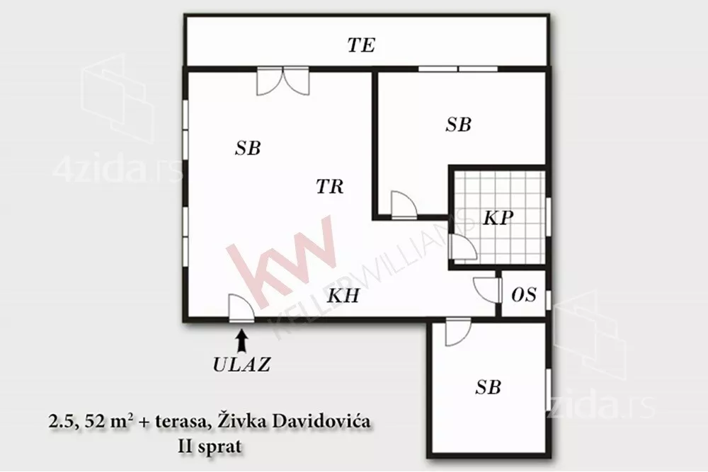 Trosoban stan | 4zida