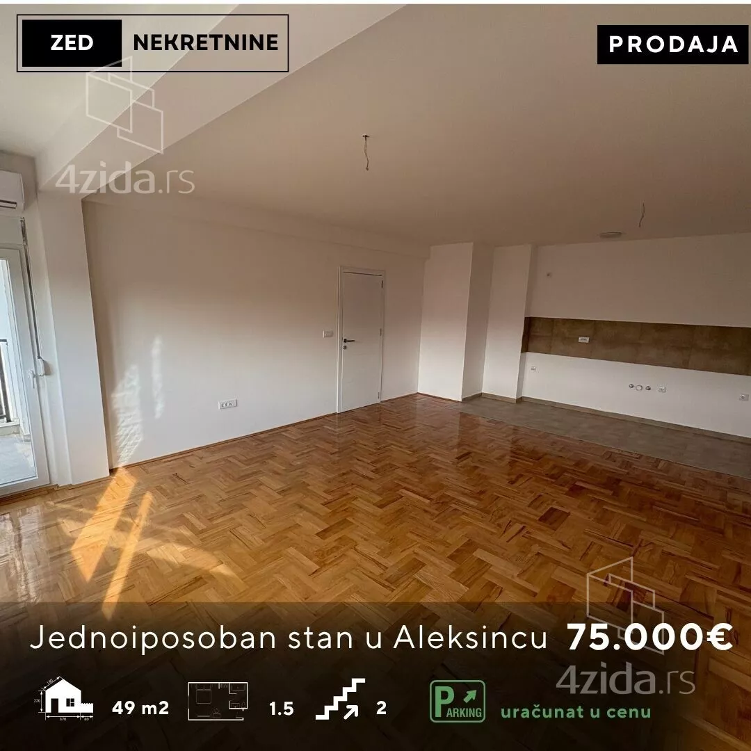 Jednoiposoban stan | 4zida