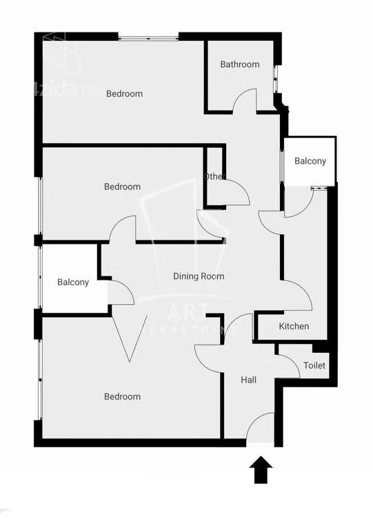 Trosoban stan | 4zida