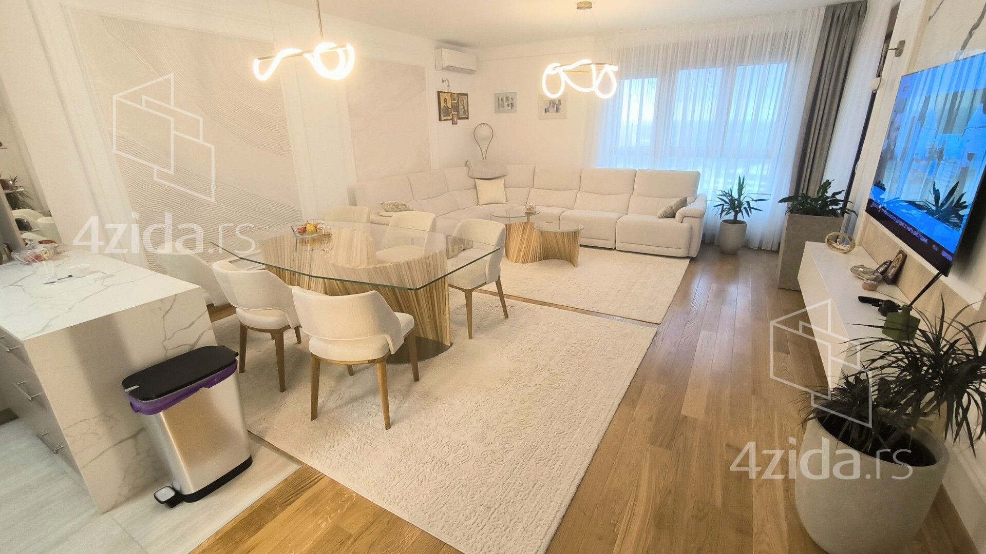 Apartament me 1 dhoma, 140 m²