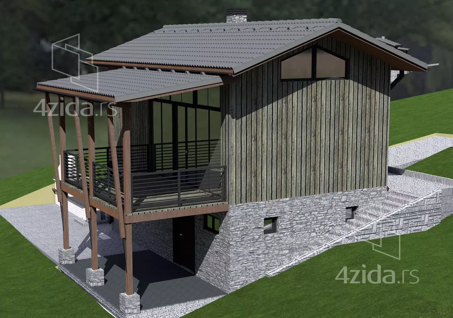2-etažna kuća | 4zida