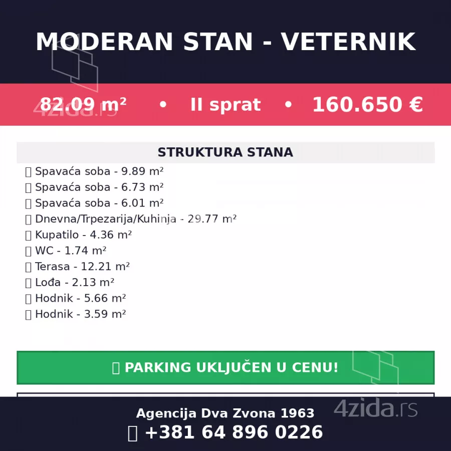 Četvorosoban stan | 4zida