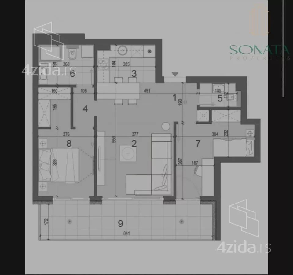 Dvoiposoban stan | 4zida