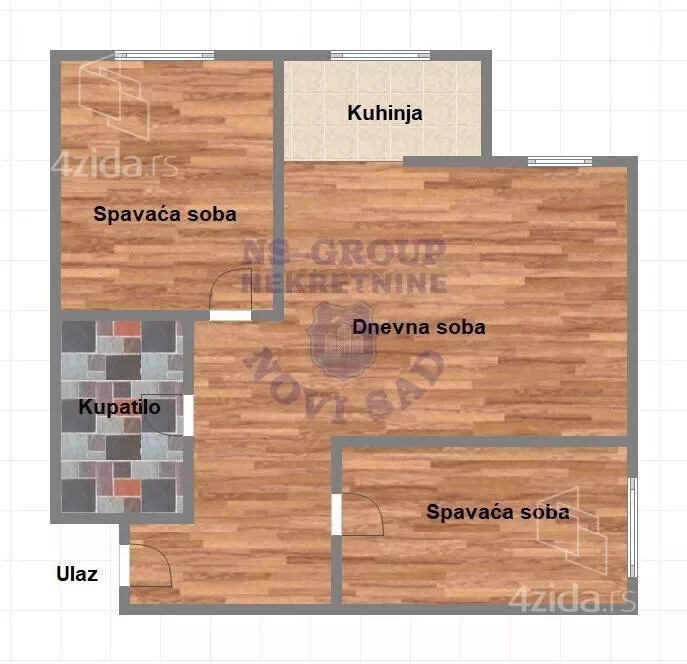 Trosoban stan | 4zida