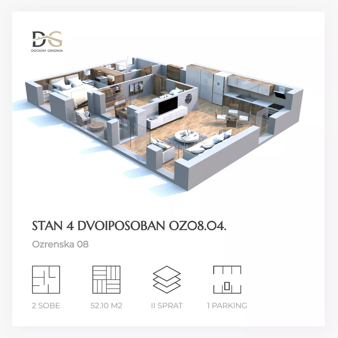 Dvoiposoban stan | 4zida