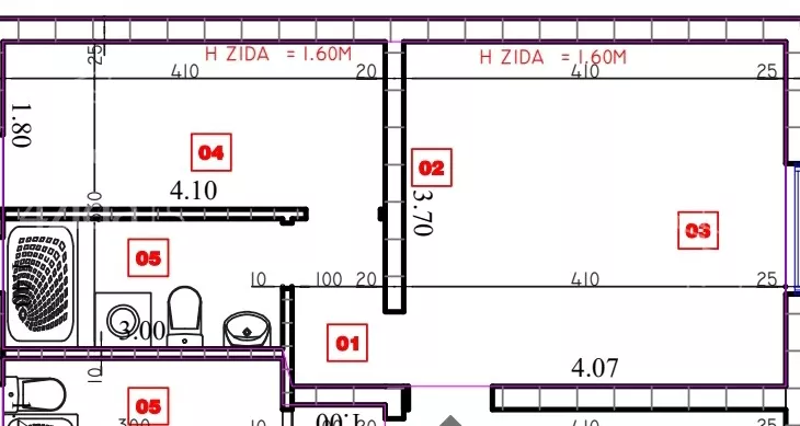 Jednoiposoban stan | 4zida