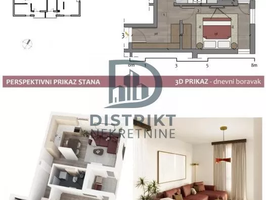 Jednoiposoban stan | 4zida