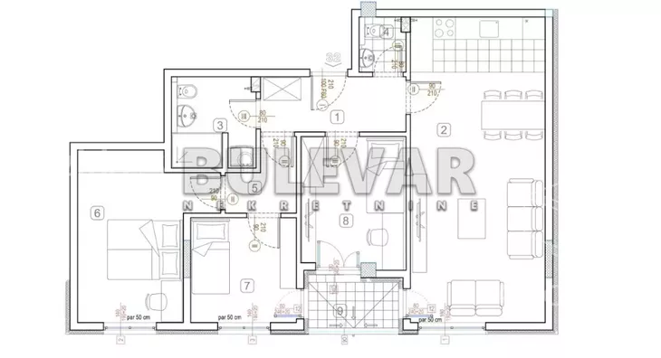Troiposoban stan | 4zida