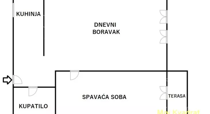 Dvosoban stan | 4zida