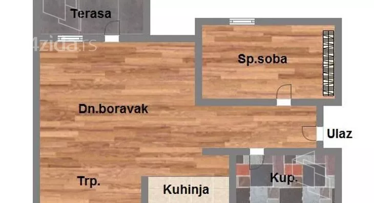 Dvosoban stan | 4zida