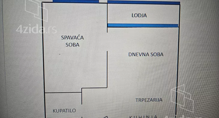 Jednoiposoban stan | 4zida