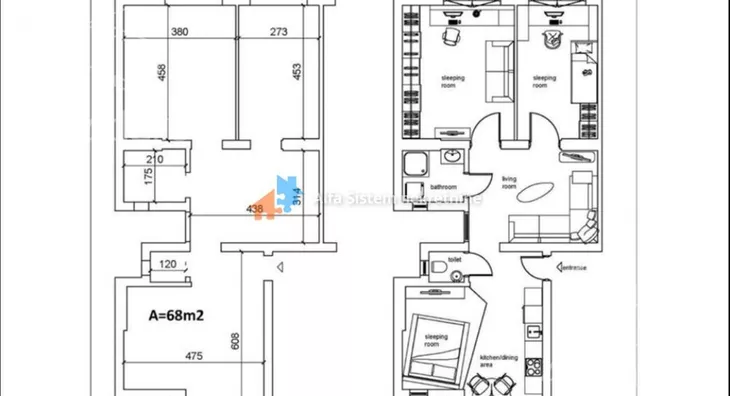 Trosoban stan | 4zida
