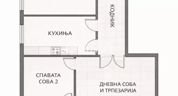 Dvosoban stan | 4zida