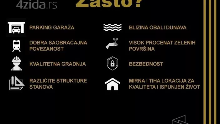 Jednoiposoban stan | 4zida