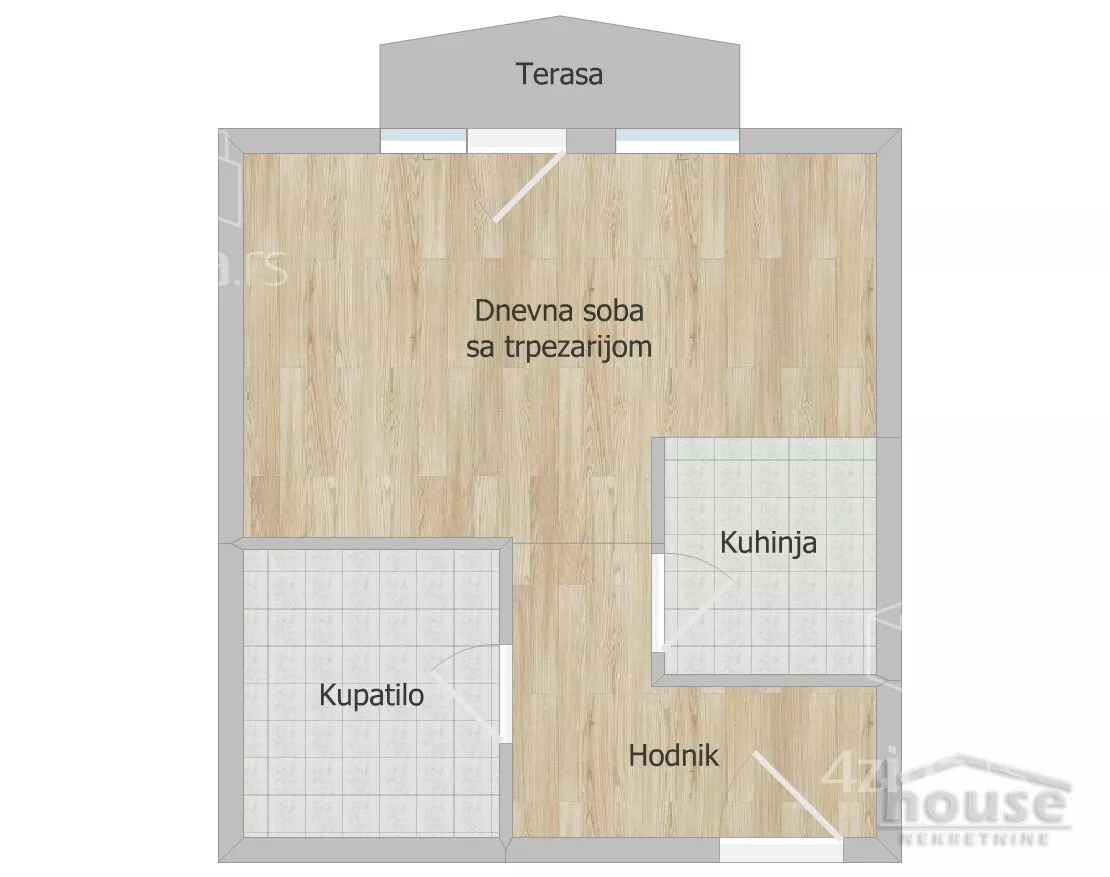 Jednosoban stan | 4zida