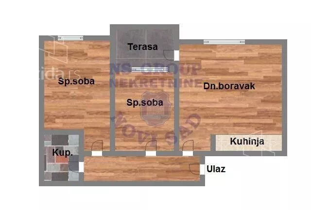 Trosoban stan | 4zida