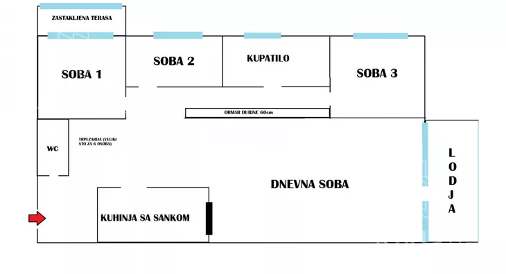 Četvorosoban stan | 4zida