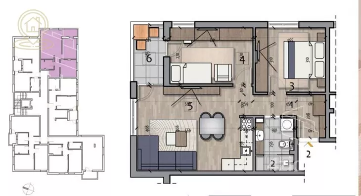 Dvoiposoban stan | 4zida