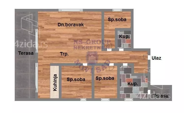 Četvorosoban stan | 4zida