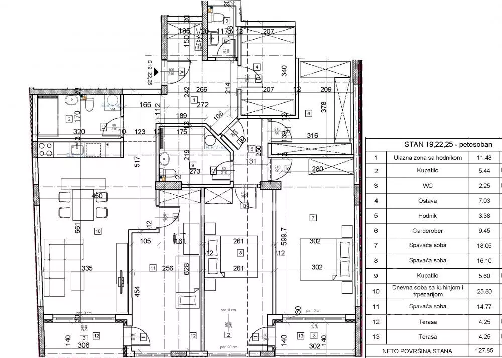 Petosoban stan | 4zida