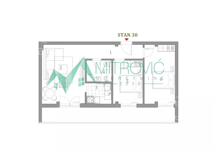 Trosoban stan | 4zida