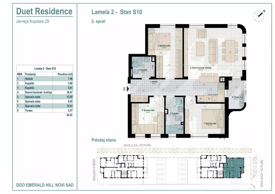 Troiposoban stan | 4zida
