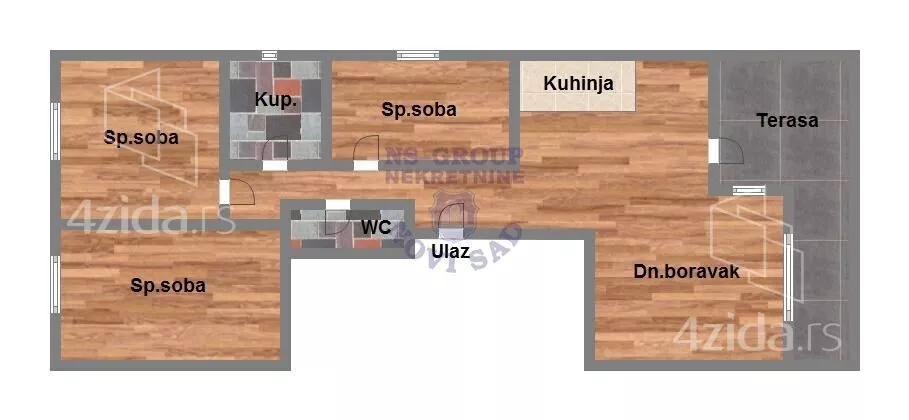 Četvorosoban stan | 4zida