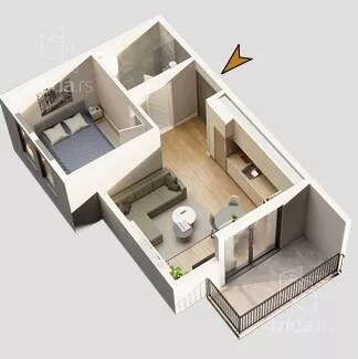 Jednosoban stan | 4zida