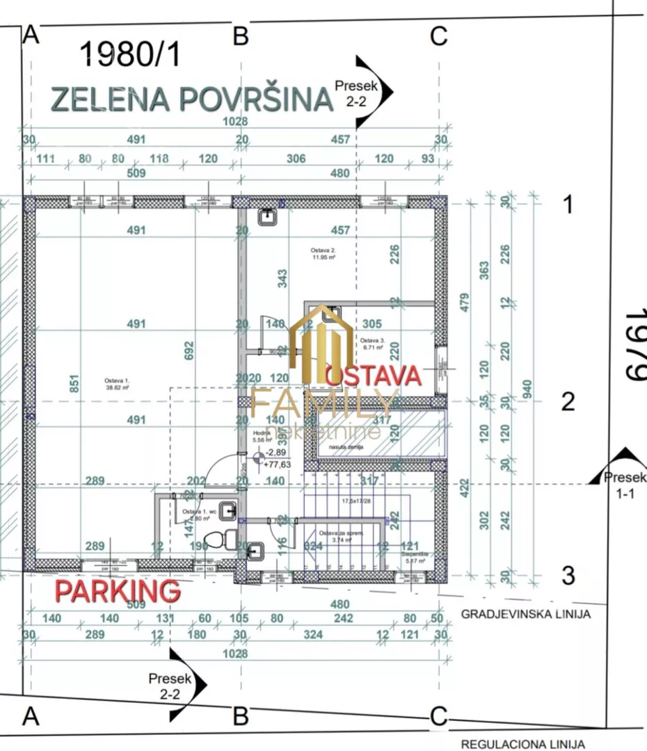 Trosoban stan | 4zida