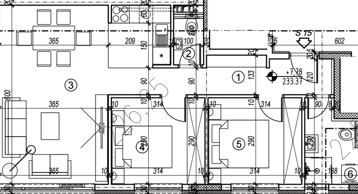 Trosoban stan | 4zida