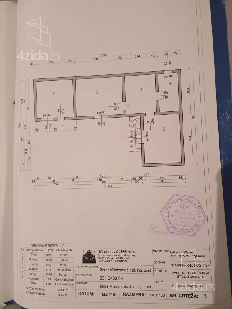 2-etažna kuća | 4zida