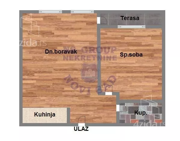 Dvosoban stan | 4zida