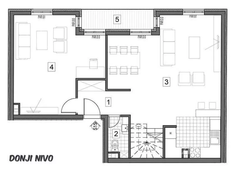 Petosoban stan | 4zida