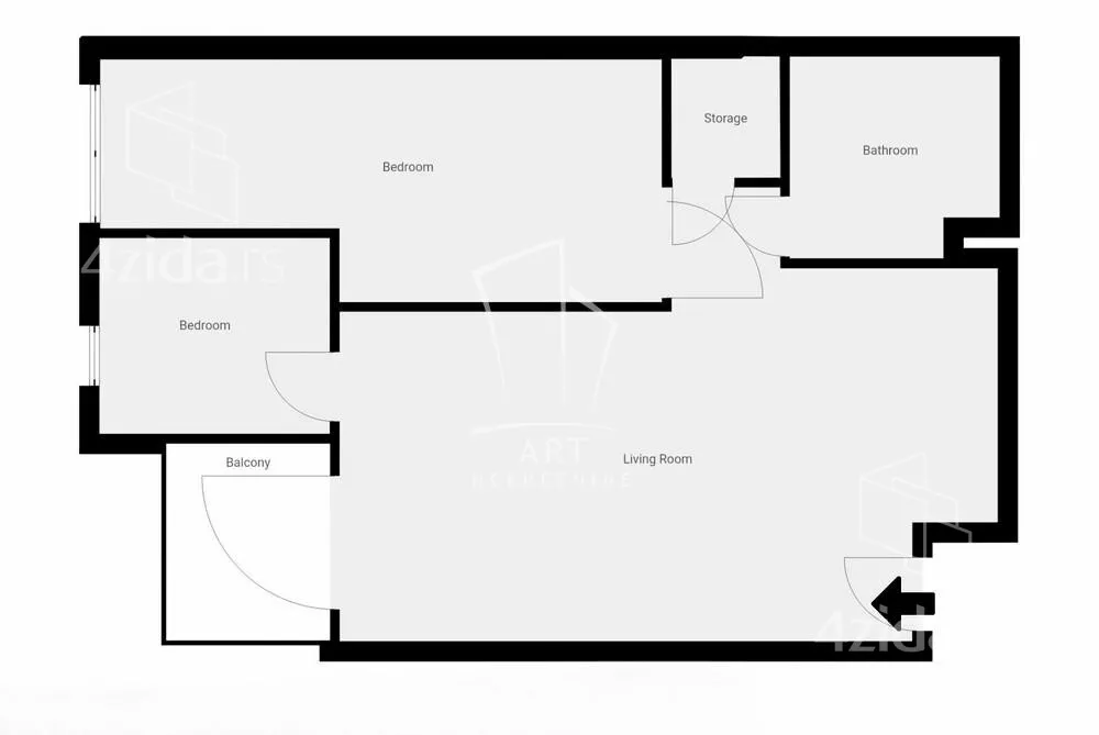 Dvoiposoban stan | 4zida