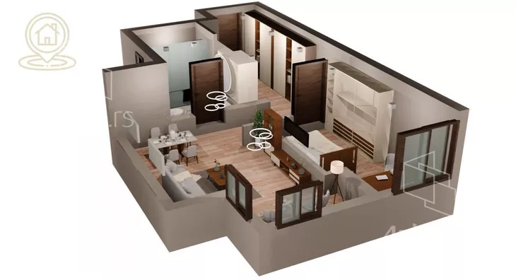 Jednoiposoban stan | 4zida