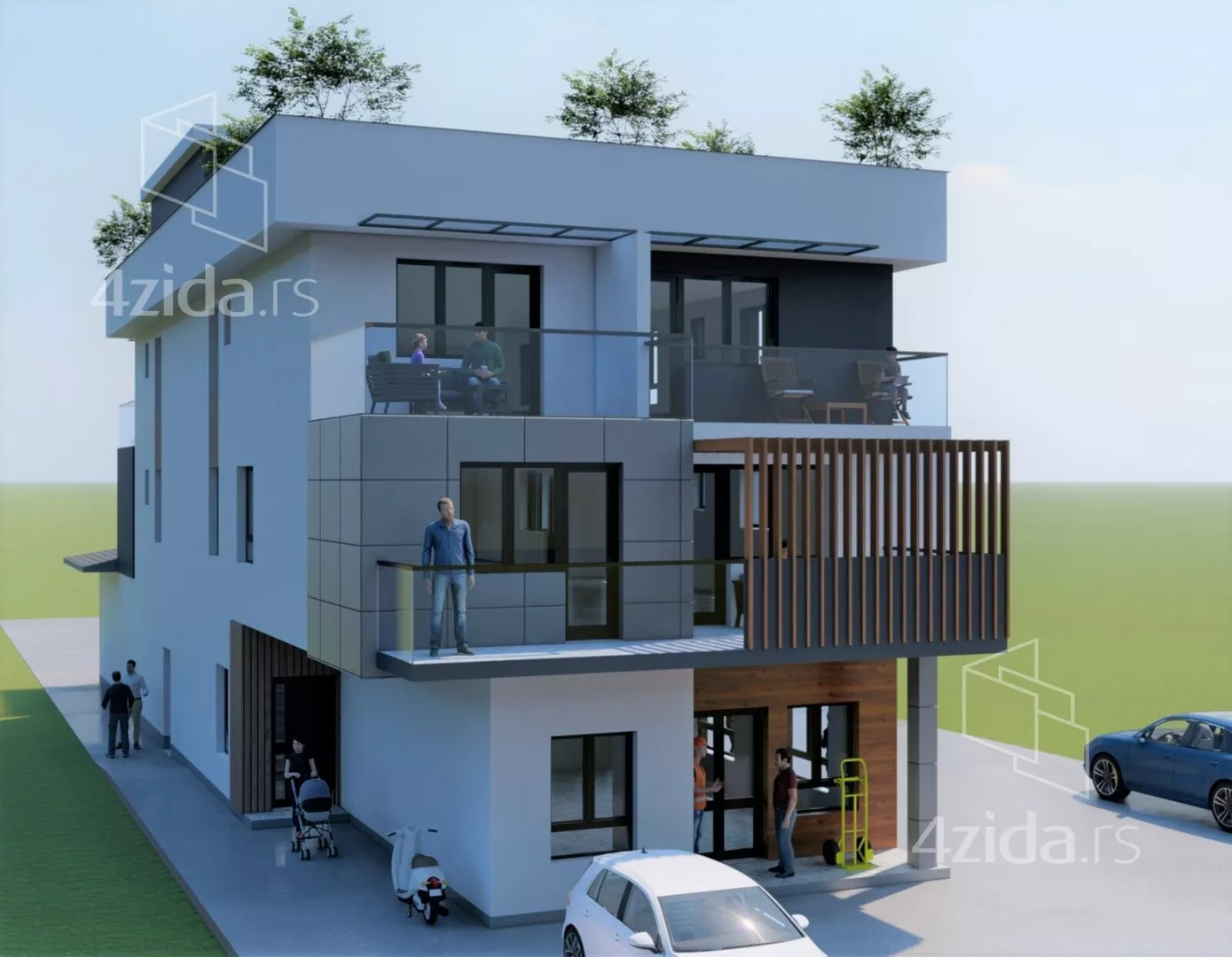 3-etažna kuća | 4zida