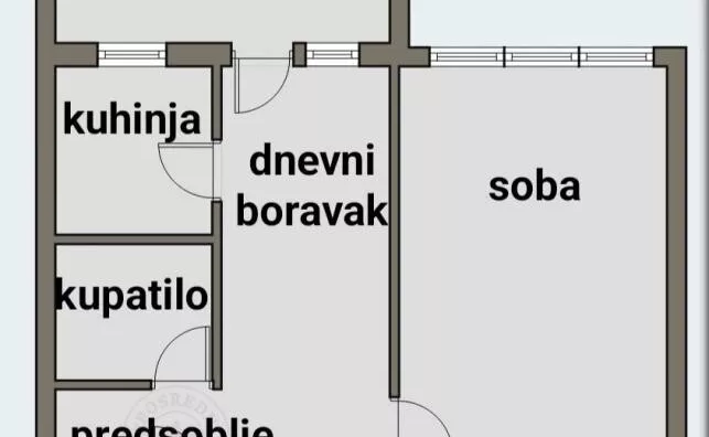 Jednoiposoban stan | 4zida